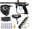 Spyder Victor Paintball Gun 6+1 9oz Mega Set - Black