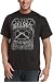 Zion Rootswear Men's Willie Nelson Shotgun T-Shirt,Black,Large
