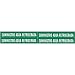 Brady 83451 Pipe Marker, Legend, "Agua Potable", Style 1