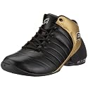 AND1 Legend Mid 10009101012(D188MBBT), Unisex - Erwachsene Sportschuhe - Basketball, schwarz/gold, (black/black/24Karat)