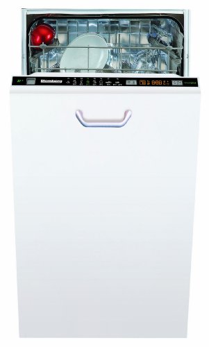 Blomberg GVS 9480 XB Vollintegrierter Geschirrsp&uuml;ler / A++ A / 0.74 kWh / 10 MGD / 9 L / ohne M&ouml;belfront / innenliegende Blende in schwarz