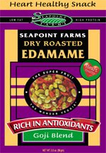 Seapoint Farms Dry Roasted Edamame Gogi Blend~6 Pack by Seapoint Farms