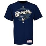 Milwaukee Brewers Youth -Authentic Collection- Cool Base Gamer Jacket - X-Large (18-20)