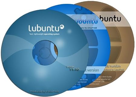 Ubuntu 11.10 with Reference Guide for Beginners - 3 Disk Set - Linux, Windows, Mac