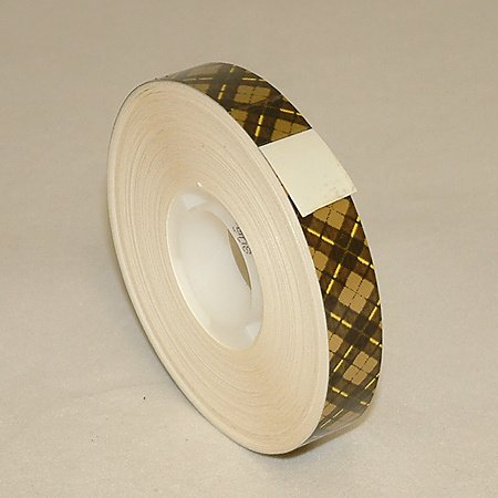 Scotch(R) ATG Adhesive Transfer Tape Acid Free 908 Gold, 1/2 in x 36 yd 2.0 mil [PRICE is per ROLL]