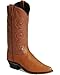 Old West Men's Fancy Stitched Ostrich Print Cowboy Boot Pointed Toe