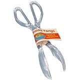 Clear Plastic Tongs 11 1/2