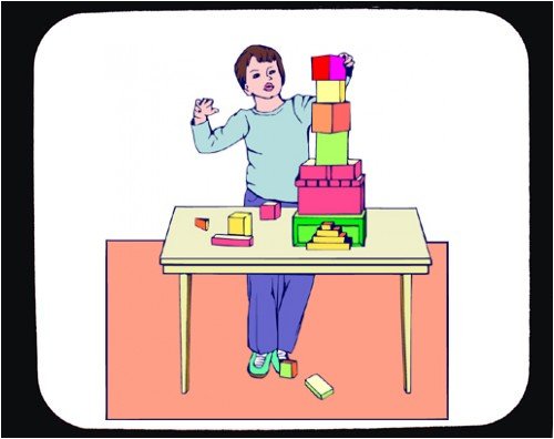 Decorated Mouse Pad with body, individuals, individual, game, humans, person, building, human, boy, persons, blocks, people, child