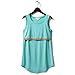 Sweet Mommy Bamboo Simple Maternity and Nursing Long Tank Top GREENMOM