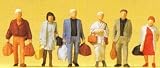 Preiser 14070 Walking Railway Travellers