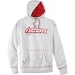 Icon County Men's Hoody Casual Sweatshirt - White