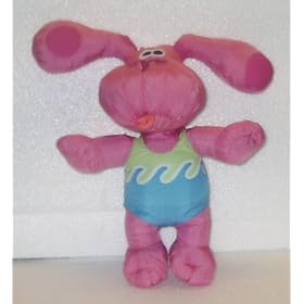 Click here to buy 9 Bath Time Magenta; Plush Stuffed Toy Doll by Fisher-Price.