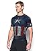 Under Armour Captain America Alter Ego Compression T-Shirt - X Large - Blue