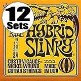 Ernieball Hybrid Slinky(2222)×12セット アーニーボール エレキギター弦の画像