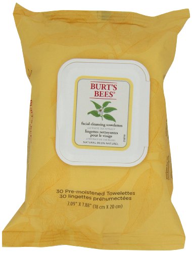  Burt's Bees Lingettes nettoyantes pour le visage