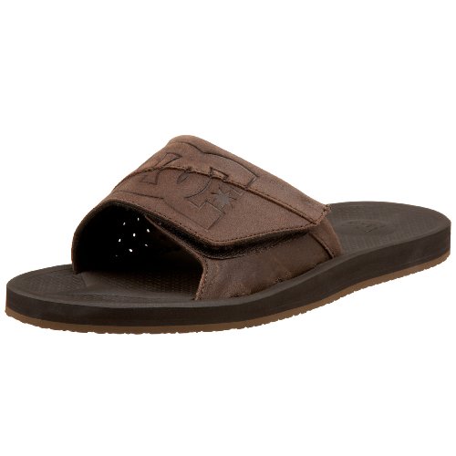 Sandals: DC Men's Graffik Slide LE Sandal,D.Chocolate,13 M