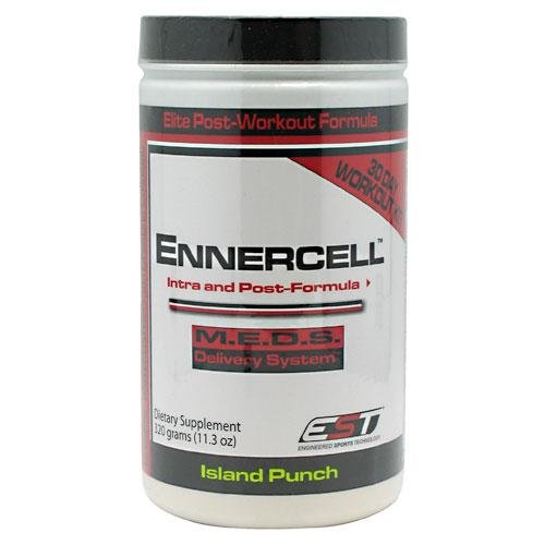 EST Nutrition Ennercell Island Punch Intra/post Workout Rtm (Ready-to-Mix), 320 Gram