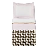 Metro Toddler Bedding 4-pc. Set - Pink/ Chocolate