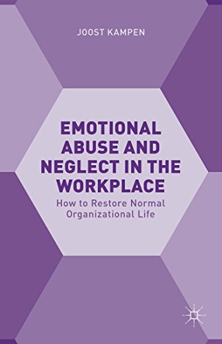 Emotional Abuse and Neglect in the Workplace: How to Restore a Normal Organizational Life
