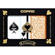 Copag 1546 Poker Size Jumbo Index Playing Cards (Orange Brown)