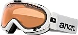ANON Herren Schneebrille SOLACE PAINTED, WHITE/AMBER LENS, 233405