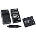 eForCity NP-60 BATTERY + CHARGER Compatible with CASIO EXILIM EX-Z80 EX-Z9