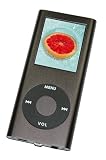 Pocket Techie xSlim 8GB MP3/MP4/PMP Player with a 1.8 OLED Display and a Built in FM Radio, in Black