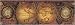 Art Print by Max Besjana, Orbis Geographica 2, 36 in X 12 in. Ships same day.