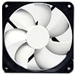 Nexus 120mm Real Silent Case Fan D12SL-12 - Black & White.