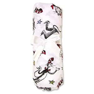 Trend Lab 30041 CRIB SHEET – DR. SEUSS CAT IN THE HAT
