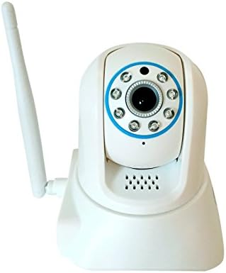 Petzview Wireless WiFi 720P HD Pan Tilt IP Camera (Day/Night Vision,2 Way Audio, SD Card Slot, Alarm, Mobile Android/iOS/iPhone/iPad/Tablet)