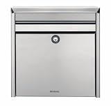 Kitchen & Housewares : Brabantia Postbox, B540 Matt Steel