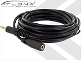 ATLONA 25FT ( 8M ) ( 3.5MM ) MINI MALE TO ( 3.5MM ) MINI FEMALE STEREO CABLE