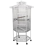 Bird Cages : Six Sided Bird Aviary CFDS-HX272770-8002 by CagesUnder500Dollars.com