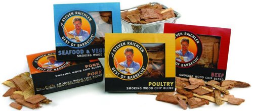 Steven Raichlen Assorted Smoking Wood Chips - Set of 4 product image