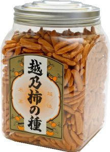 越乃柿の種330g入り　ポット