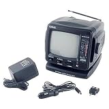 5.5 Inch Portable Black & White TV