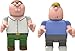 K'nex Family Guy-Peter and Chris Buildable Figures
