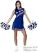 Adult Blue & White USA Cheerleader Costume (Size:Small 6-8)
