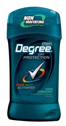 Degree Men  Anti-Perspirant & Deodorant, Cool Comfort 2.7 Ounce (Pack of 6)