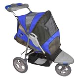 AT3 All Terrain Stroller by Pet Gear - Blue