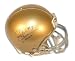 Autographed Joe Theismann Notre Dame Proline Helmet Inscribed Go Irish
