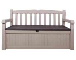 Ondis24 Eden Banc de jardin avec coffre de rangement