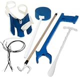 Duro-Med Deluxe Reach Assist Kit, Blue and White