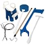 Duro-Med Deluxe Reach Assist Kit, Blue and White
