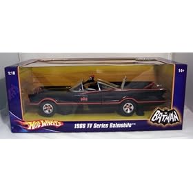 Mattel Hot Wheels Batmobile 1:18 1966 TV Series Toy Car by Hot Wheels