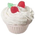 Fizzy Baker Raspberry Cupcake Bath Bomb
