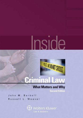 Inside Criminal Law: What Matters and Why, Second Edition