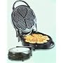 SAACHI - SA-1810 CHROME PLATED HEART SHAPED WAFFLE MAKER 220V-240V(THIS PRODUCT CANNOT BE USED IN AMERICA)