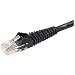 Tripp Lite N001-025-BK Cat5e 350MHz Black Snagless Molded Patch Cable RJ45M/M - 25ft